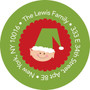 Santa And Elfs Christmas Address Labels