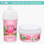 Pink Owl Be Yours Snack Bowl