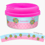 Yummy Lollipop Personalized Snack Bowl