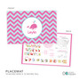 Sweet Pink Whale Custom Plate for Girls