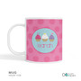 Three Sweet Cupcakes Custom Plate for Girls
