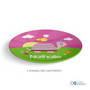 Turtle And Happy Bird Custom Plate for Girls