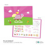 Turtle And Happy Bird Custom Plate for Girls