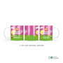 Turtle And Happy Bird Custom Plate for Girls