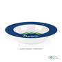 Chevron Green And Blue Kids Plates