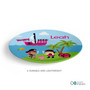 Yo Ho Pirate Girl Custom Plate for Girls