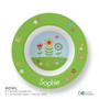 Spring Blooms Custom Plate for Girls