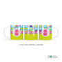 Happy Hearts Custom Plate for Girls