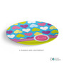 Happy Hearts Custom Plate for Girls