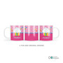 Rainbow Cupcake Custom Plate for Girls