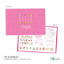 Colorful Arrows Custom Plate for Girls