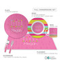 Colorful Arrows Custom Plate for Girls