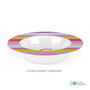 Pastel Stripes Custom Plate for Girls