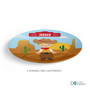 Cowboy Personalized Boys Plate