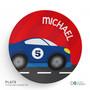 Super Fast Car Kids Plate