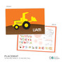 Fun Tractor Kids Plate