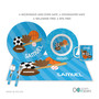Sports Fan Kids Plate