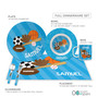 Sports Fan Kids Plate