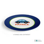 Cute Little Car Kids Plate