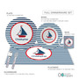 Set Sail Kids Plate