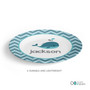Sweet Little Blue Whale Kids Plate