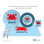 Happy Crab Kids Plate
