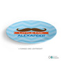 Little Mr. Mustache Kids Plate