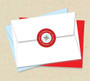 Color Stripes Christmas Address Labels