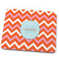 Mod orange chevrons Mouse Pad