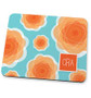 Pretty aqua blooms Mouse Pad