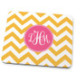 Classic yellow chevron Mouse Pad