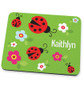 Curious Lady Bug Mouse Pad