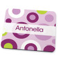 Circles and Circles Purple Mouse Pad