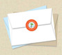 Tropical Wishes Christmas Address Labels