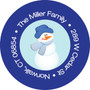 Snowman In The Snow Christmas Address Labels