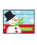 Hello Snowman Doormat