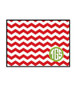 Chevron Initials Doormat