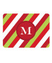 Bold Xmas Stripes Comfort Mat