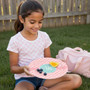 Pretty Pink Quatrefoil Custom Plate for Girls