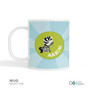 Cute Baby Zebra Kids Plate