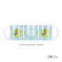 Cute Baby Zebra Kids Plate