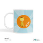 Cute Baby Giraffe Kids Plate