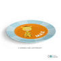 Cute Baby Giraffe Kids Plate