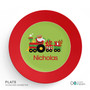 My Cute Xmas Train Kids Plate