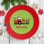 My Cute Xmas Train Kids Plate