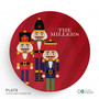 The Traditional Nutcracker Personalized Christmas plates