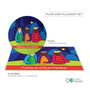 Modern Three Kings Personalized Christmas plates