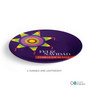 A Colorful Pinata Personalized Christmas plates