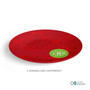 Simply Damask Personalized Christmas plate