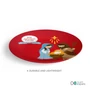The Nativity Tradition Personalized Christmas plate